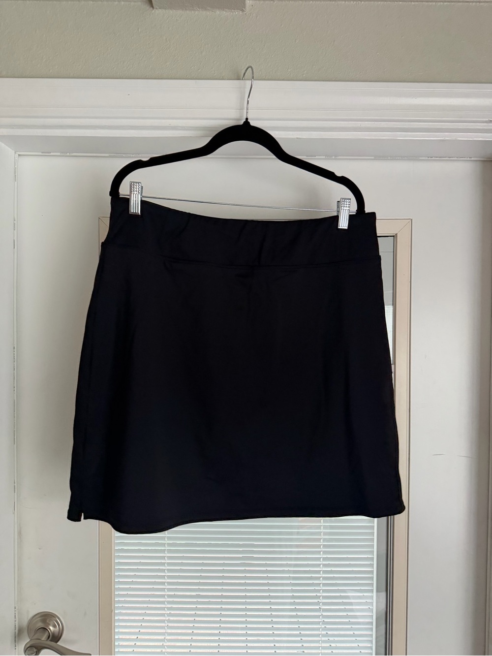 Classic Black A-Line Women's Skirt